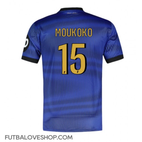 Dres OGC Nice Youssoufa Moukoko #15 Tretina 2024-25 Krátky Rukáv